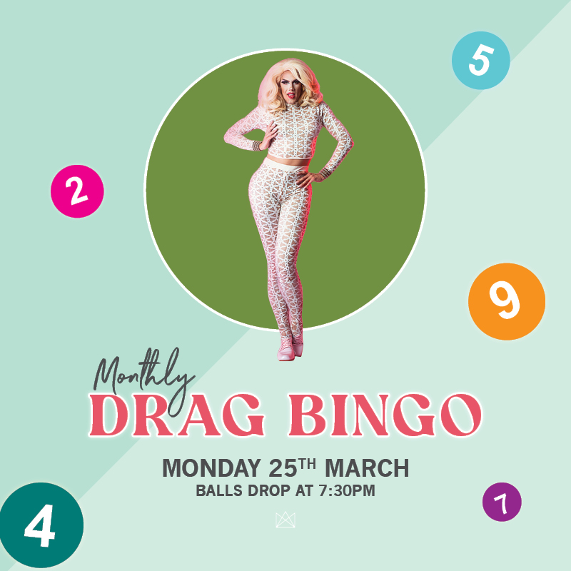 March Drag Bingo 2024 - Social Web - The Prince Hotel