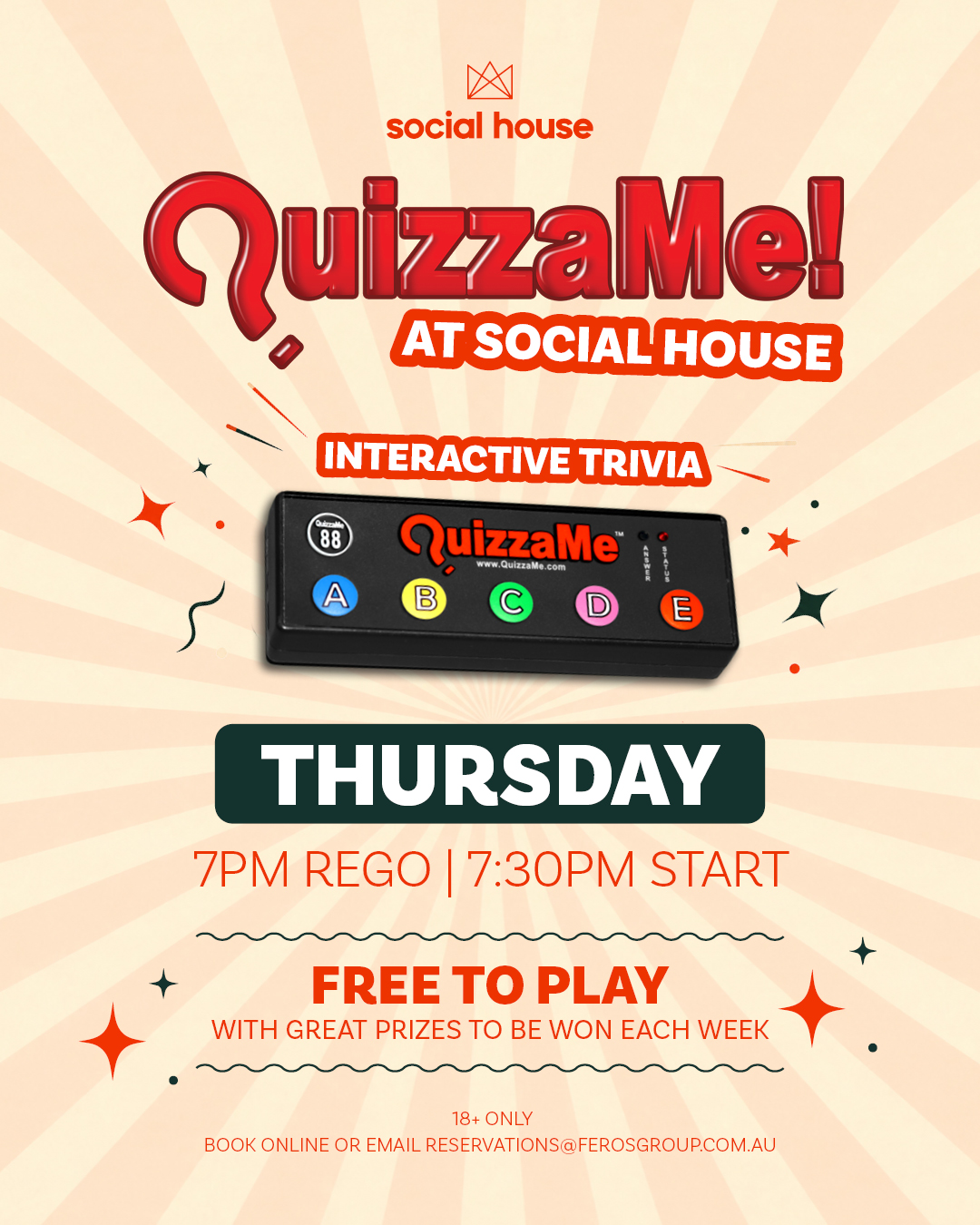Quizzame - SOCIAL PORTRAIT - The Prince Hotel Kirrawee